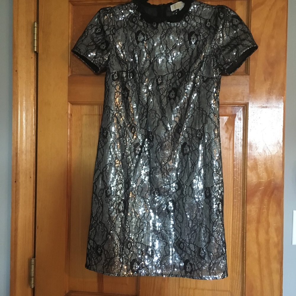 Michael Kors sequin New Year’s Eve dress petite S